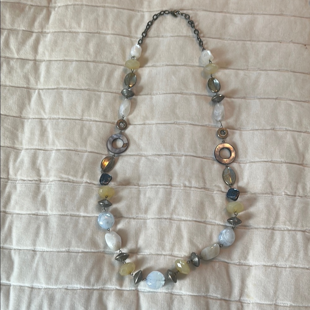 Elegant Multi-Color Beaded Necklace